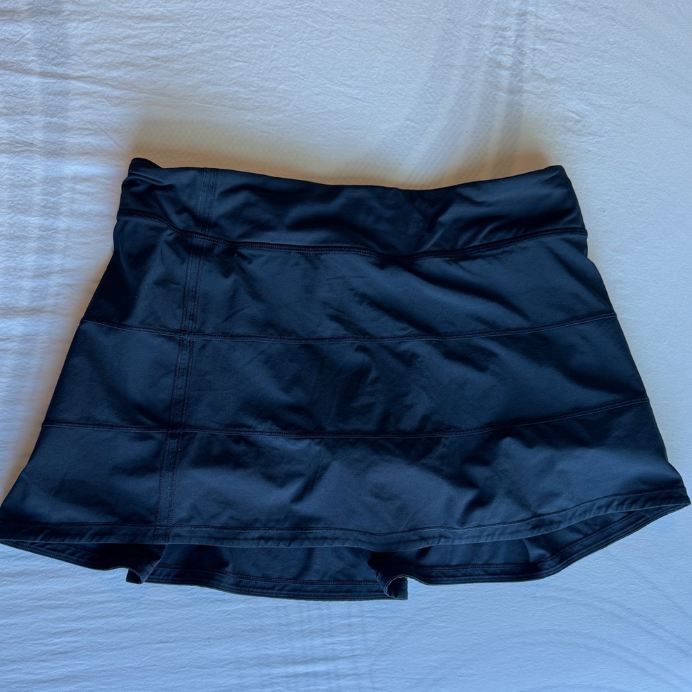 Navy Lululemon Pace Rival Skirt